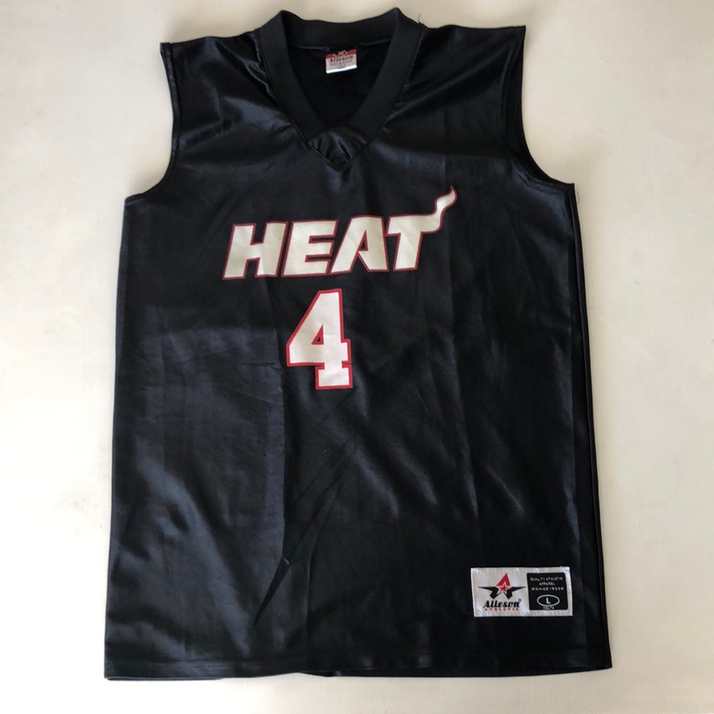 Boys Alleson Athletic Miami Heat Jersey